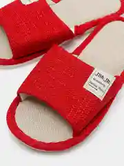 Красный тапочки домашние, 4 цвета