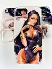 Чехол силиконовый с рисунком принтом "Девушки" для iPhone 12 Pro Max