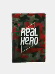 Тёмно-бордовый обложка на паспорт, с принтом