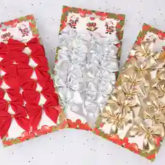 Елочное украшение бантики/ Бантики на елку