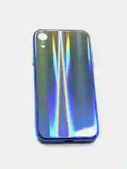Чехол Iphone Xr, Омбре Laser Glass, лазерный перелив, очень эффектный
