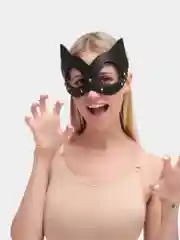Кожаная маска кошки, 2 цвета