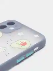Небесно-голубой чехол для iPhone 11, 11 Pro, 12, 12 Pro Max, XR с картинкой / рисунком