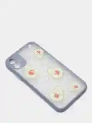 Небесно-голубой чехол для iPhone 11, 11 Pro, 12, 12 Pro Max, XR с картинкой / рисунком