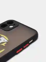 Угольный чехол для iPhone 11, 11 Pro, 12, 12 Pro Max, XR с картинкой / рисунком