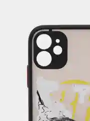 Угольный чехол для iPhone 11, 11 Pro, 12, 12 Pro Max, XR с картинкой / рисунком