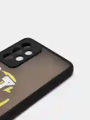 Угольный чехол для Samsung A02, A02S, A32, A52, A12, A51, M12, M51 с картинкой / рисунком