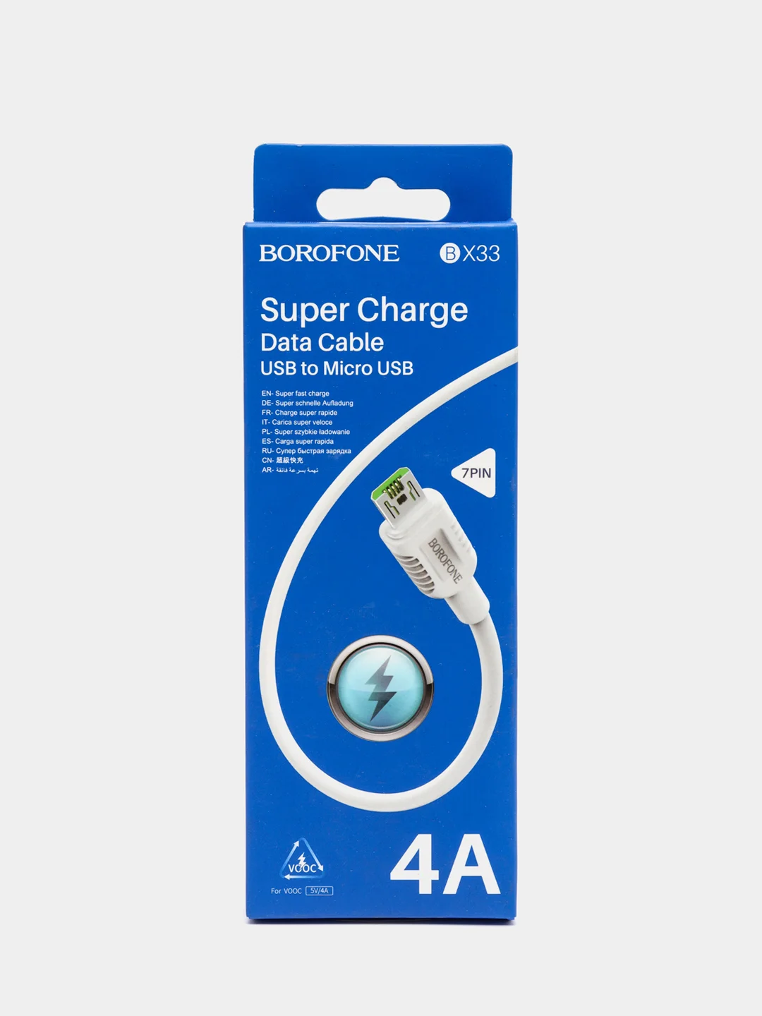 МОЩНАЯ Быстрая зарядка 5A Type-C - USB BX33, Micro 4А, тайпси, провод шнур кабель зарядник