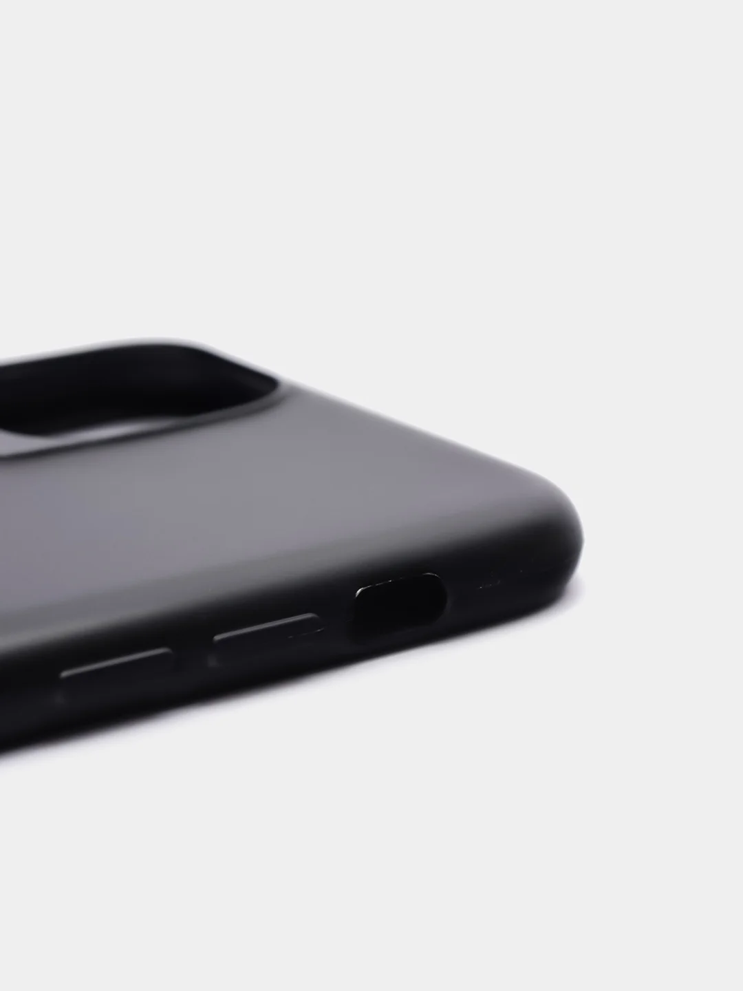 Черный силиконовый чехол для Apple iPhone 11 Pro MAX