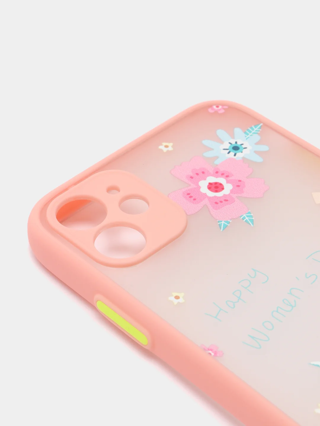 Розовый чехол для iPhone 11, 11 Pro, 12, 12 Pro Max, XR с картинкой / рисунком