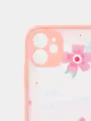 Розовый чехол для iPhone 11, 11 Pro, 12, 12 Pro Max, XR с картинкой / рисунком