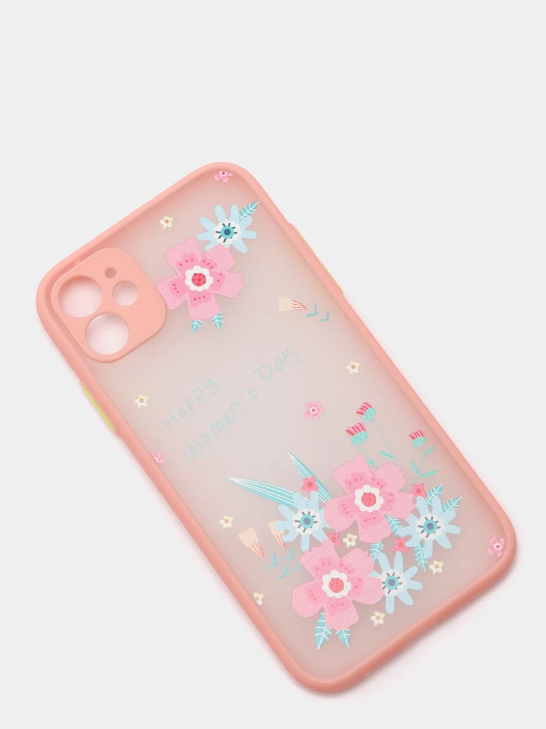 Розовый чехол для iPhone 11, 11 Pro, 12, 12 Pro Max, XR с картинкой / рисунком