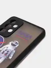 Прозрачный чехол для Samsung A02, A02S, A32, A52, A12, A51, M12, M51 с картинкой / рисунком
