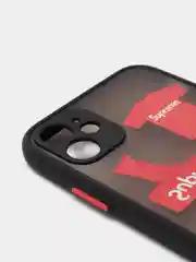 Черный чехол для iPhone 11, 11 Pro, 12, 12 Pro Max, XR с картинкой / рисунком