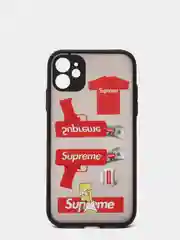 Черный чехол для iPhone 11, 11 Pro, 12, 12 Pro Max, XR с картинкой / рисунком
