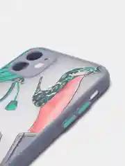 Синий меланж чехол для iPhone 11, 11 Pro, 12, 12 Pro Max, XR с картинкой / рисунком