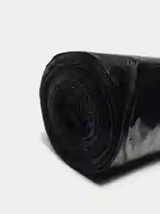 Мешки для мусора Комус, с завязками, 120л, 60мкм, черные, 10 штук