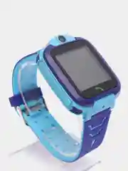 Бирюзовый детские умные часы smart baby watch Q12 с GPS