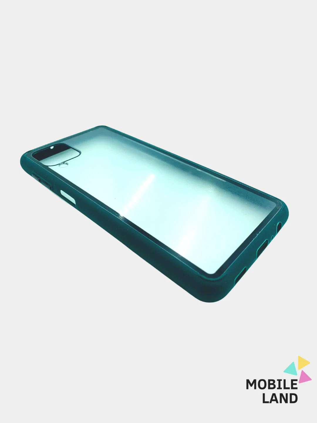 Зеленый чехол противоударный для Samsung Galaxy A12 / M12