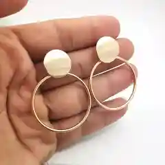 Серьги-кольца,  подвески большие для женщин