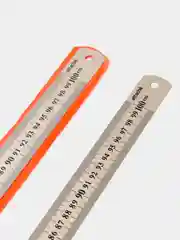 Линейка металлическая, Attache, 100 см, 5 штук
