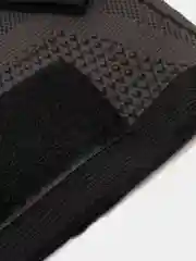 Эластичный суппорт колена MyBalance kneesupport, цвет графитовый