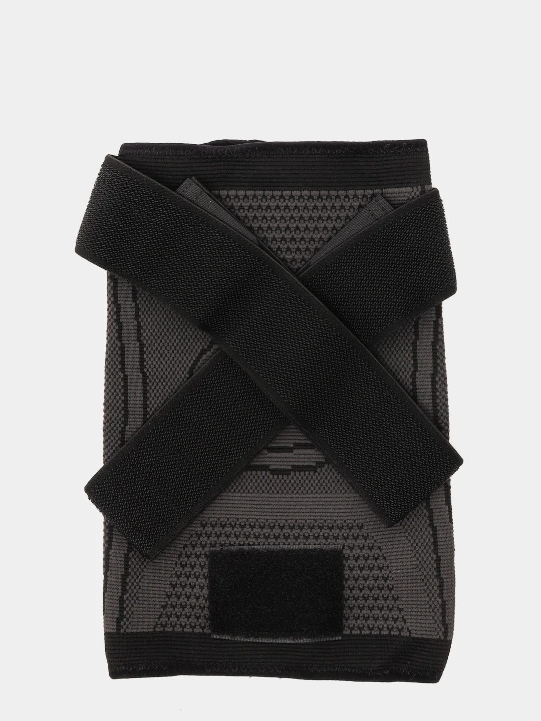 Эластичный суппорт колена MyBalance kneesupport, цвет графитовый