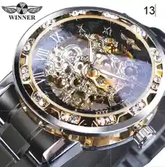 Часы мужские наручные механические с автоподзаводом Winner Steel