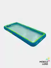 Голубой чехол противоударный для Samsung Galaxy A02S / A03S