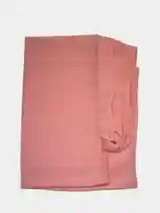 Кораллово-розовый готовый платок