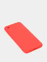 Красный чехол Xiaomi Redmi 9A, Сяоми Редми 9А силиконовый Silicone Cover с закрытым низом