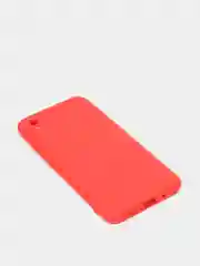 Красный чехол Xiaomi Redmi 9A, Сяоми Редми 9А силиконовый Silicone Cover с закрытым низом
