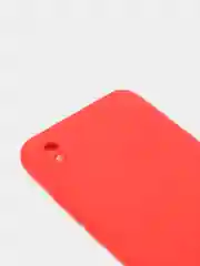 Красный чехол Xiaomi Redmi 9A, Сяоми Редми 9А силиконовый Silicone Cover с закрытым низом
