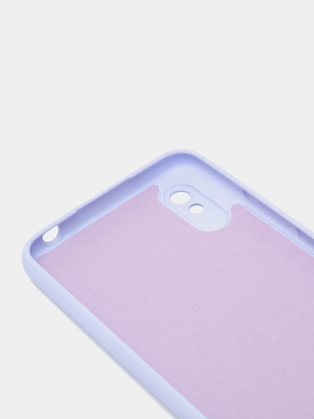 Лавандовый чехол Xiaomi Redmi 9A, Сяоми Редми 9А силиконовый Silicone Cover с закрытым низом