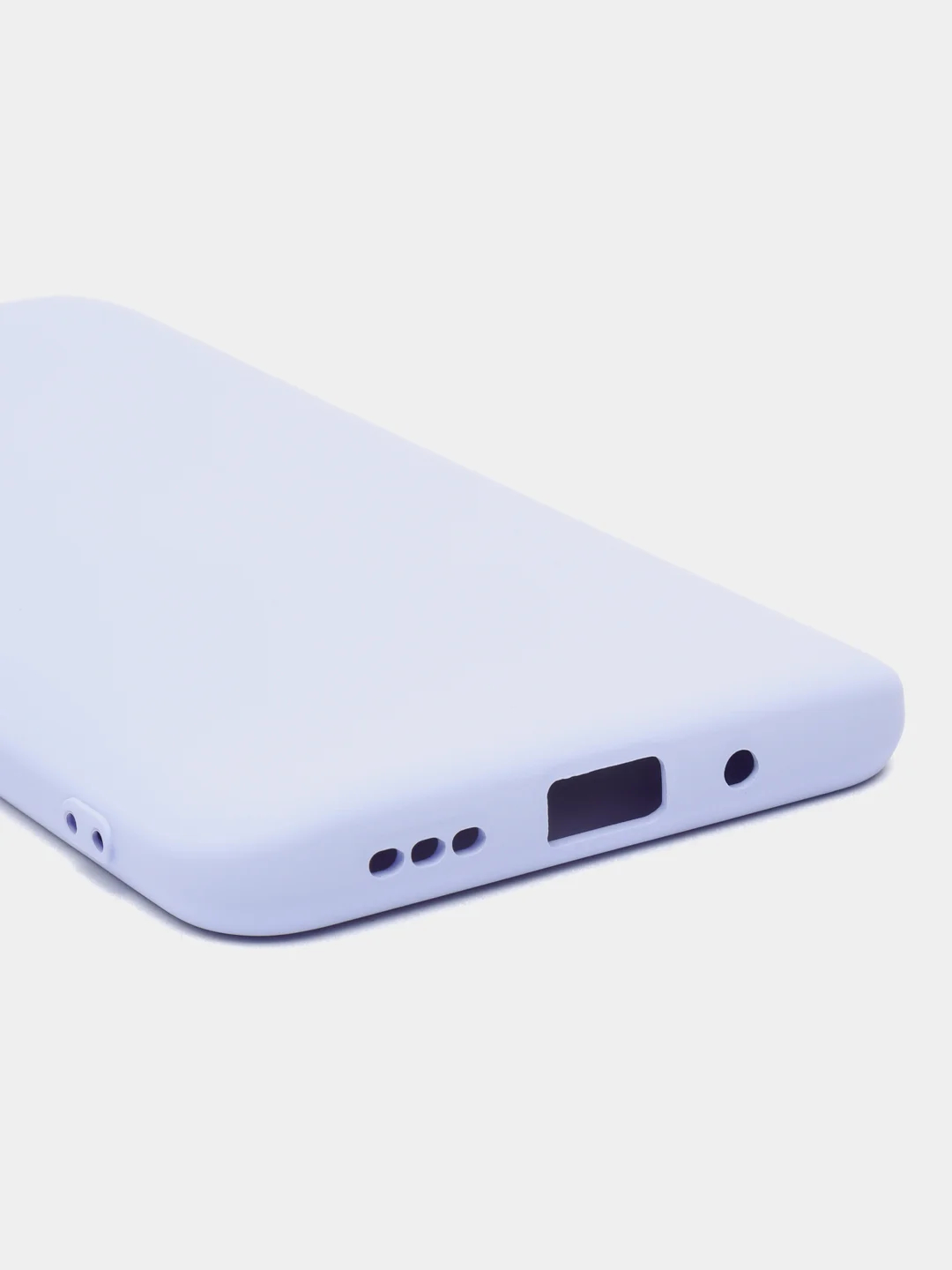 Лавандовый чехол Xiaomi Redmi 9A, Сяоми Редми 9А силиконовый Silicone Cover с закрытым низом