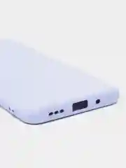Лавандовый чехол Xiaomi Redmi 9A, Сяоми Редми 9А силиконовый Silicone Cover с закрытым низом