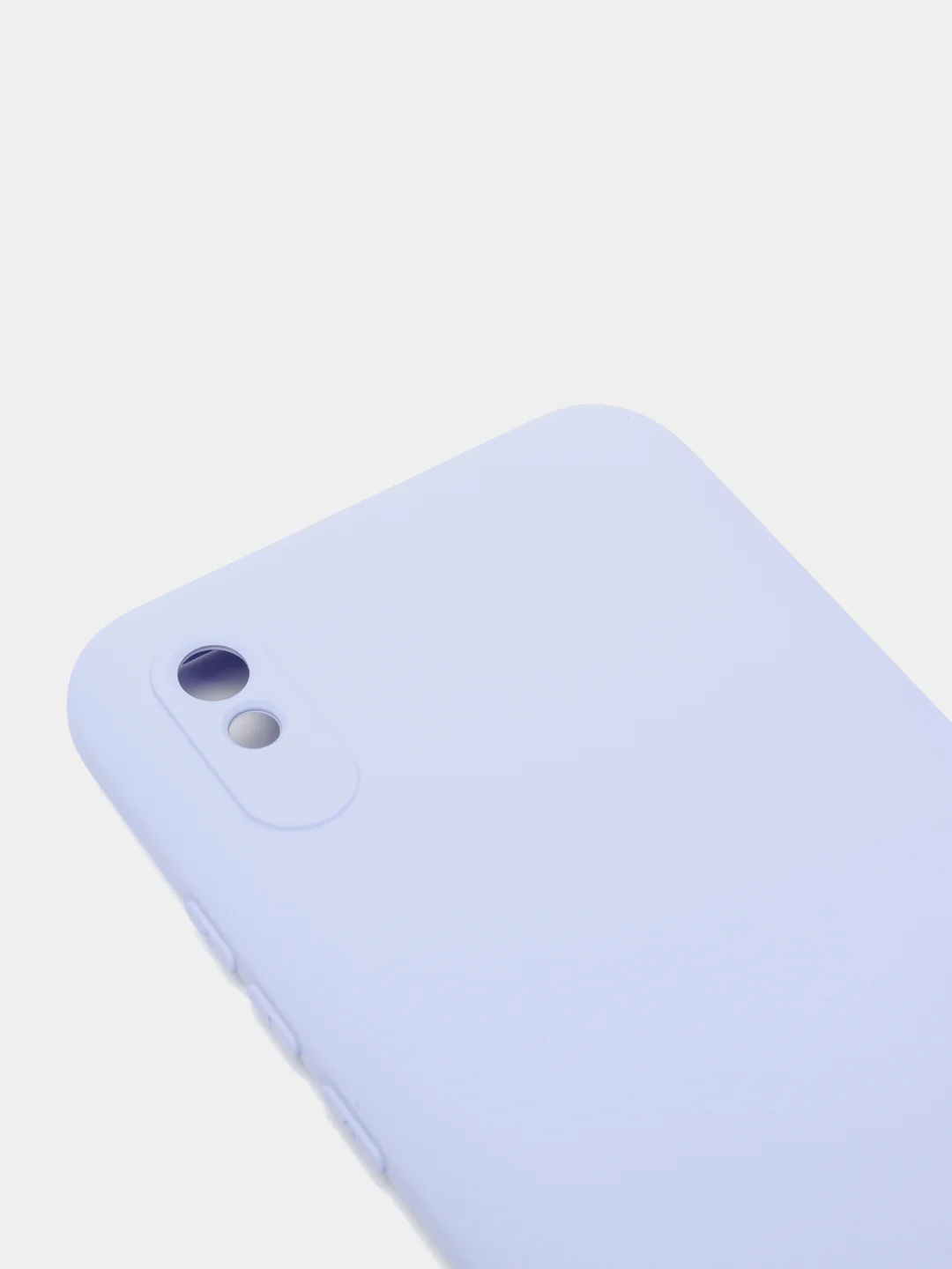 Лавандовый чехол Xiaomi Redmi 9A, Сяоми Редми 9А силиконовый Silicone Cover с закрытым низом