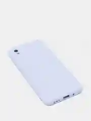Лавандовый чехол Xiaomi Redmi 9A, Сяоми Редми 9А силиконовый Silicone Cover с закрытым низом