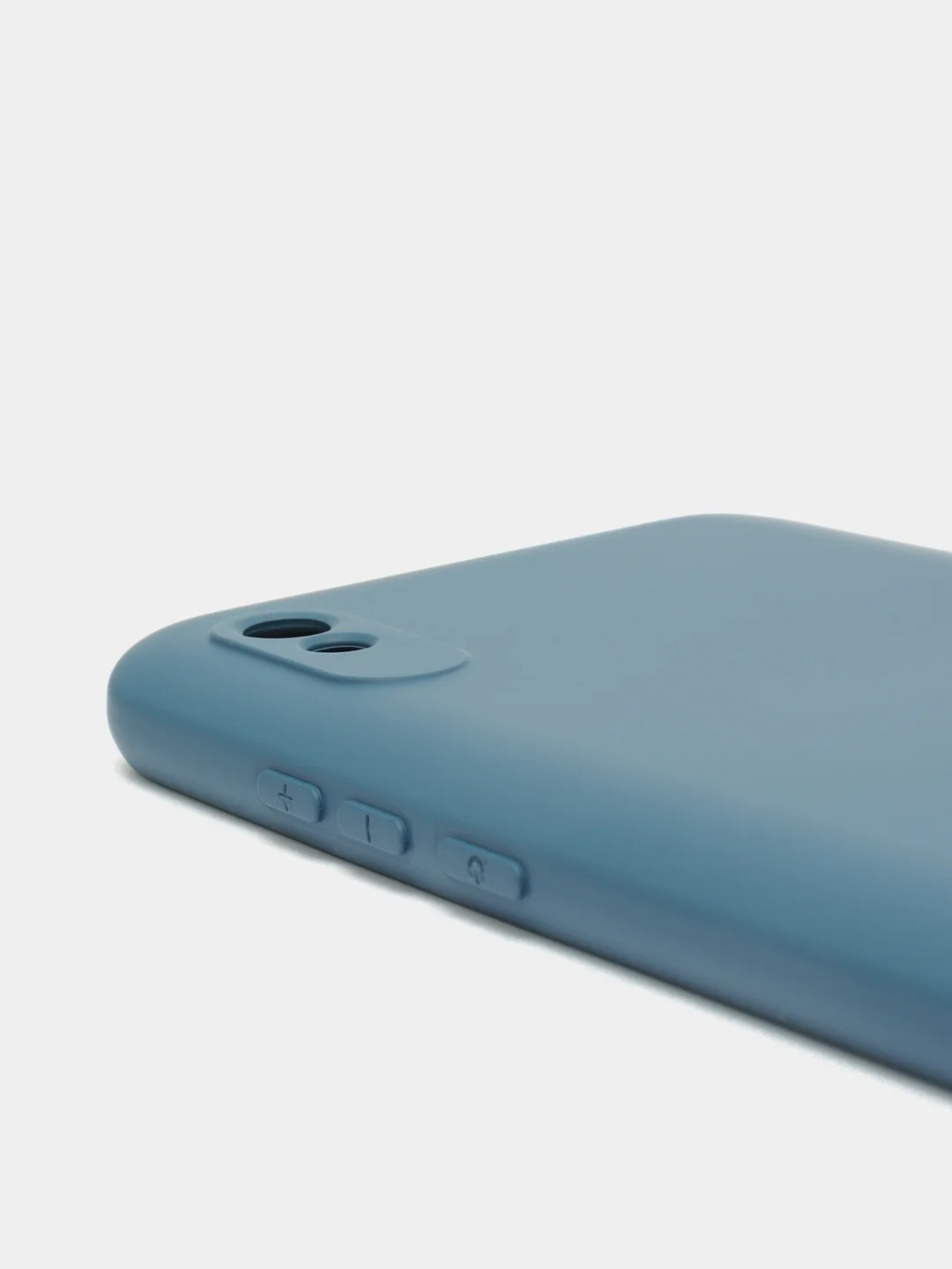 Темно-синий чехол Xiaomi Redmi 9A, Сяоми Редми 9А силиконовый Silicone Cover с закрытым низом