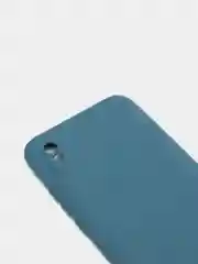 Темно-синий чехол Xiaomi Redmi 9A, Сяоми Редми 9А силиконовый Silicone Cover с закрытым низом