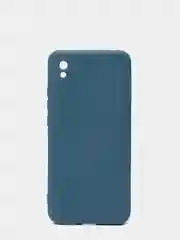 Темно-синий чехол Xiaomi Redmi 9A, Сяоми Редми 9А силиконовый Silicone Cover с закрытым низом