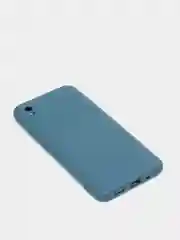Темно-синий чехол Xiaomi Redmi 9A, Сяоми Редми 9А силиконовый Silicone Cover с закрытым низом