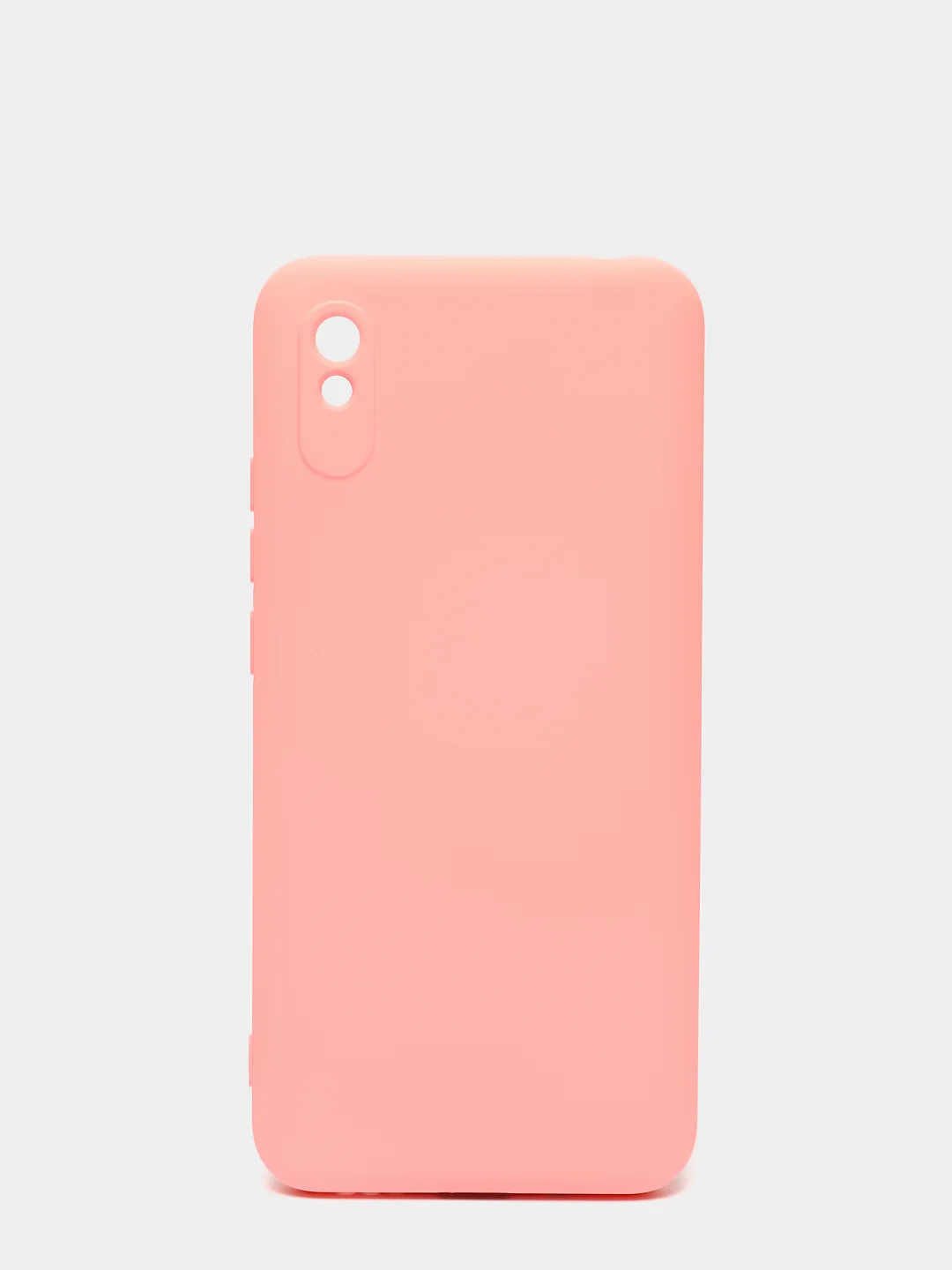 Розовый чехол Xiaomi Redmi 9A, Сяоми Редми 9А силиконовый Silicone Cover с закрытым низом