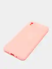 Розовый чехол Xiaomi Redmi 9A, Сяоми Редми 9А силиконовый Silicone Cover с закрытым низом