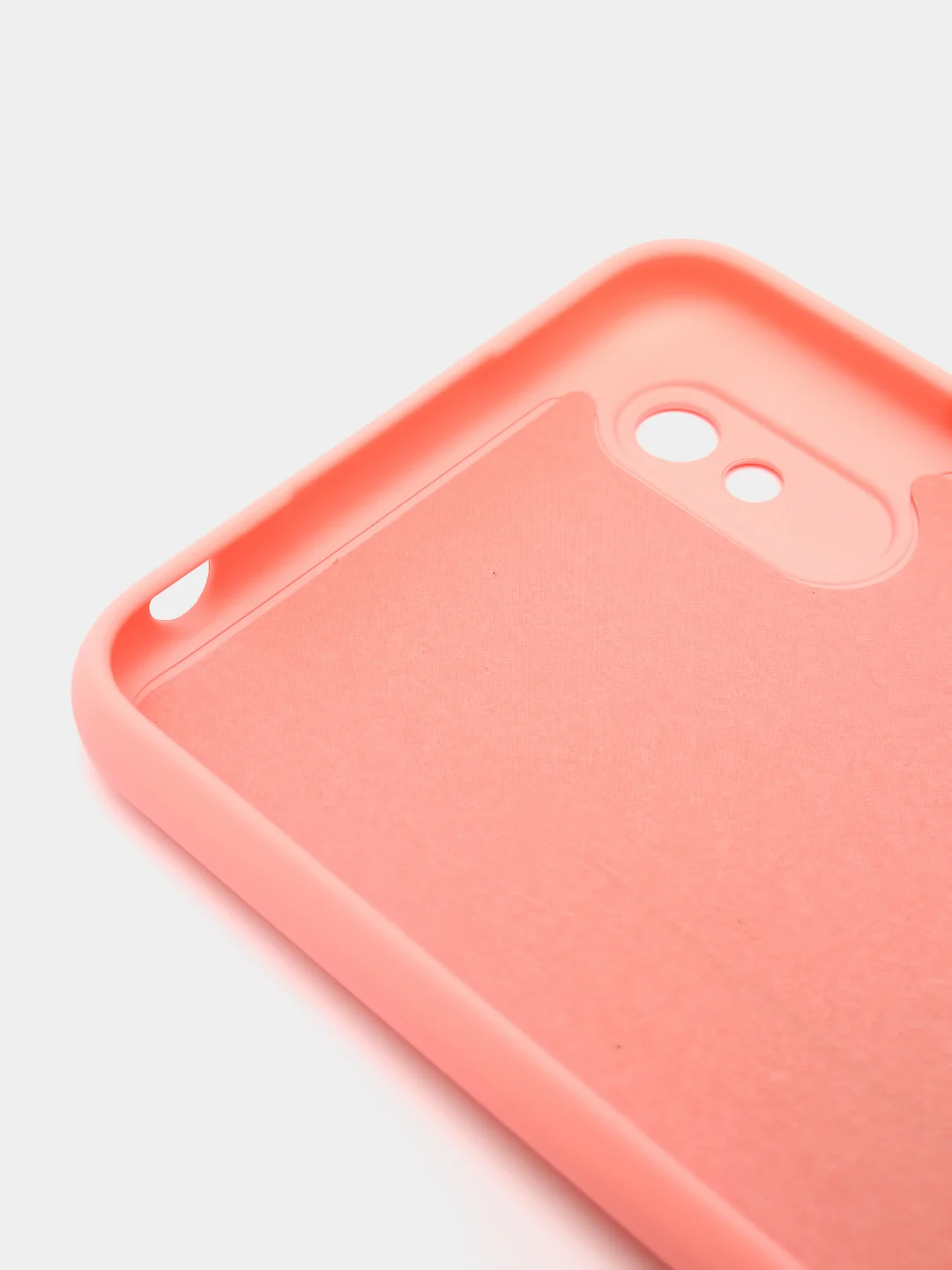 Розовый чехол Xiaomi Redmi 9A, Сяоми Редми 9А силиконовый Silicone Cover с закрытым низом