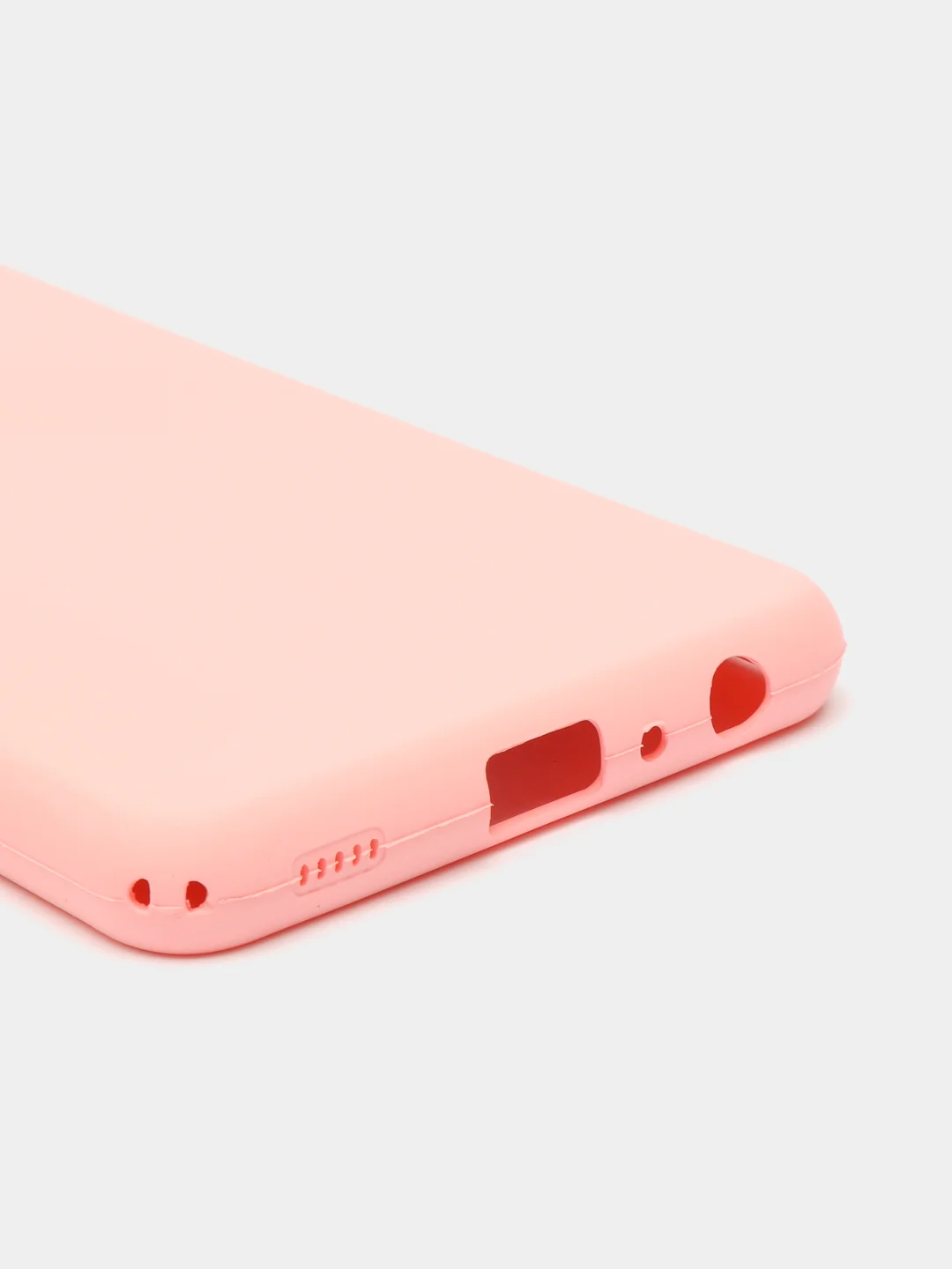 Розовый чехол Samsung Galaxy A52 / A52s, Галакси А52, силиконовый Silicone Cover с закрытым низом