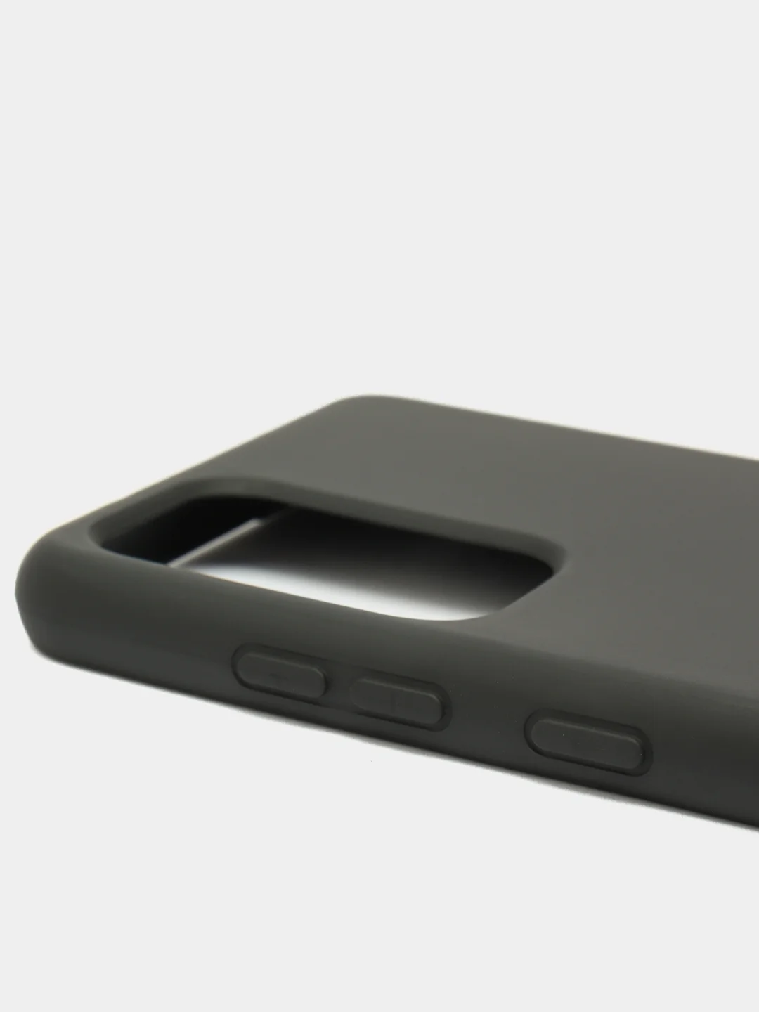 Черный чехол Samsung Galaxy A52 / A52s, Галакси А52, силиконовый Silicone Cover с закрытым низом