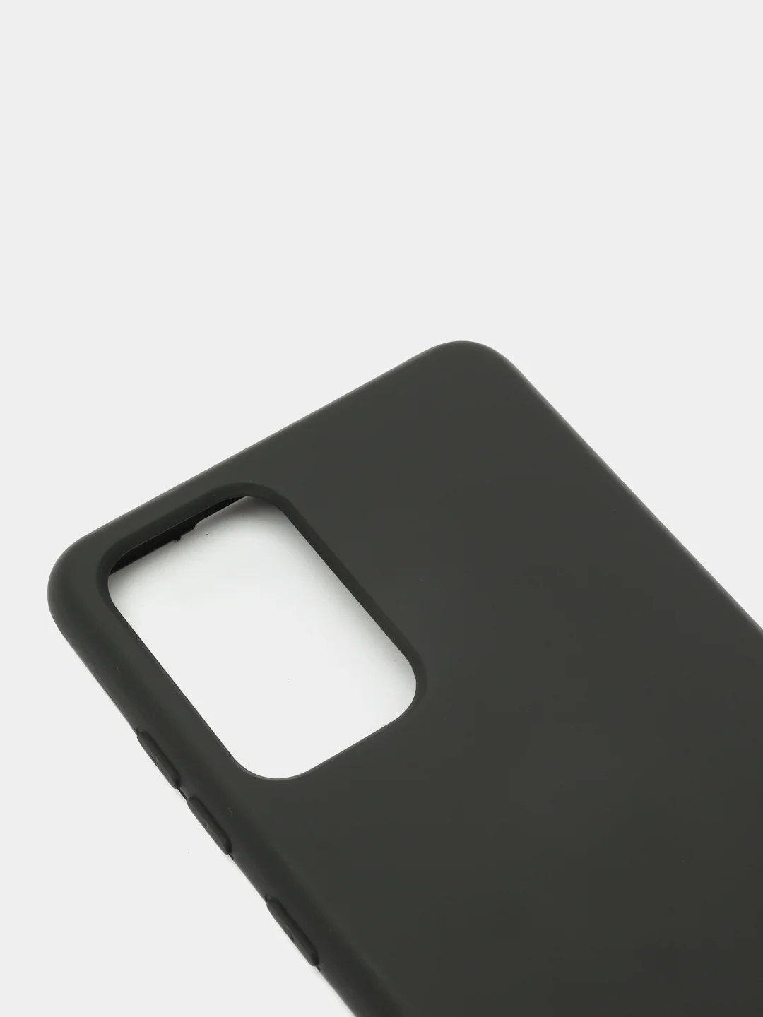 Черный чехол Samsung Galaxy A52 / A52s, Галакси А52, силиконовый Silicone Cover с закрытым низом