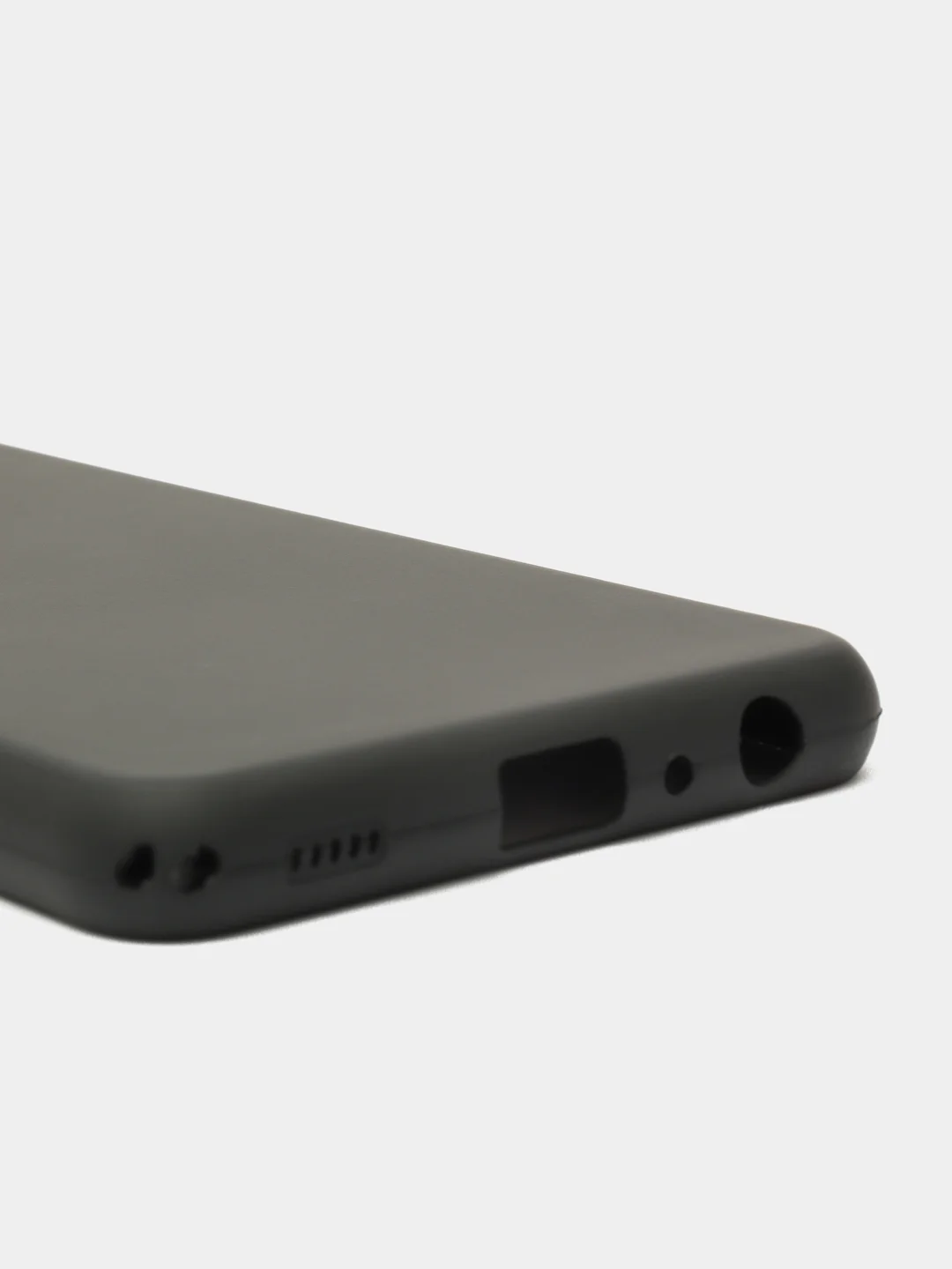 Черный чехол Samsung Galaxy A52 / A52s, Галакси А52, силиконовый Silicone Cover с закрытым низом