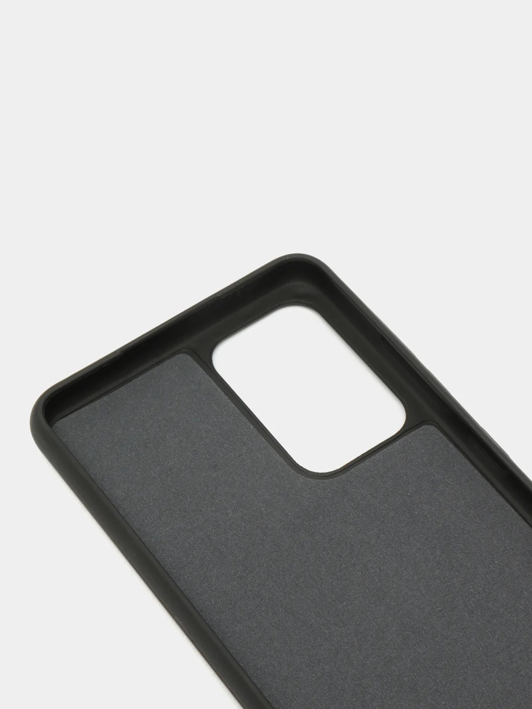 Черный чехол Samsung Galaxy A52 / A52s, Галакси А52, силиконовый Silicone Cover с закрытым низом